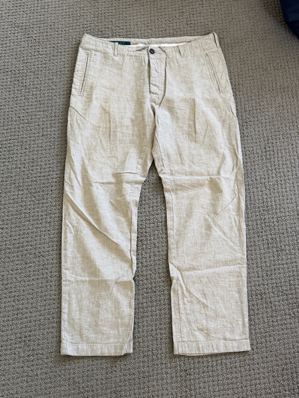 Perry Ellis Light Beige Chino Pants